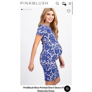 Pinkblush Maternity dress size small